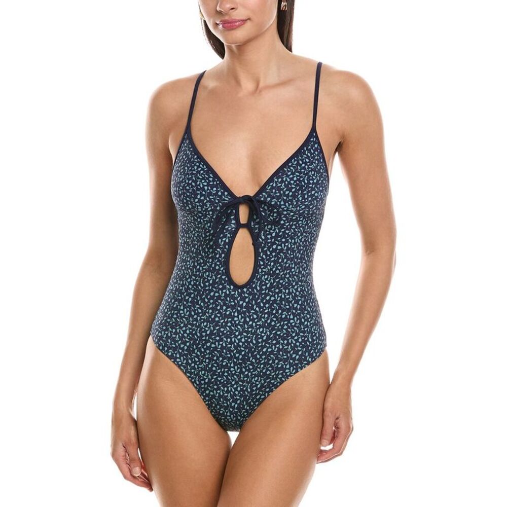 Onia Womens  Soleil One-Piece, Blue